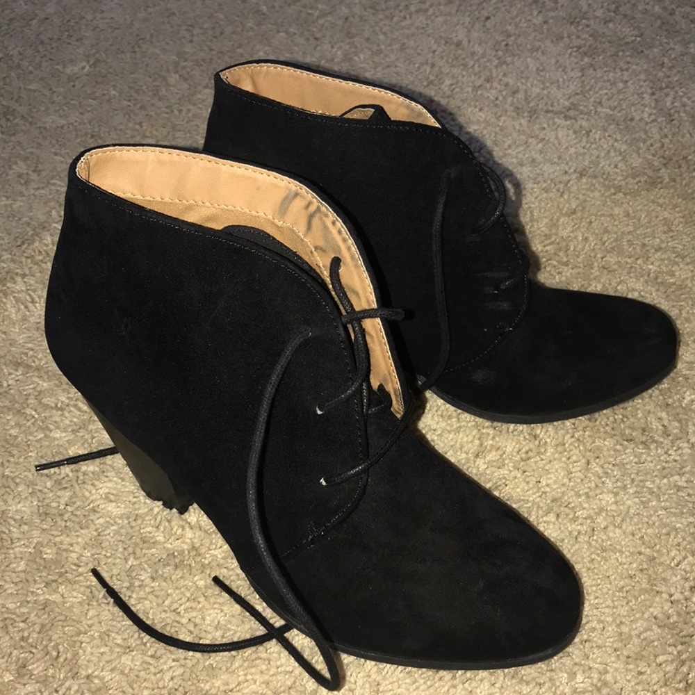 Black heels